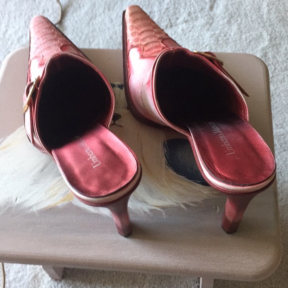 NWOT Umberto Mancini western style mules - Picture 7 of 8